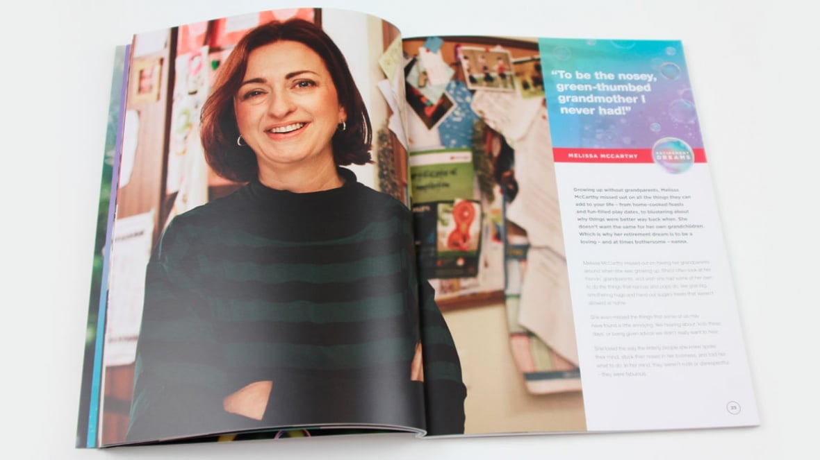 Telstra Super : Creative Superannuation Campaign annual report 2