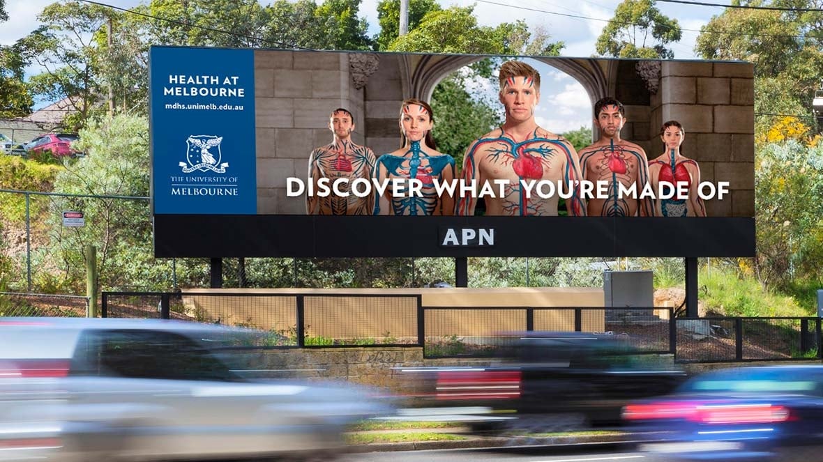 University of Melbourne Campaign MDHS Discover 4 by Hive Creative