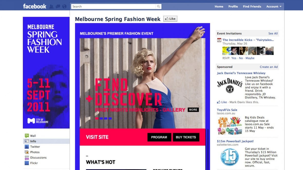 City of Melbourne : Fashion Campaign digital assets 1