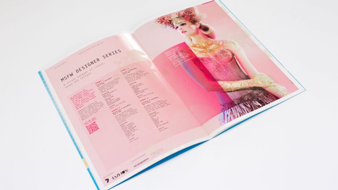 City of Melbourne : Fashion Branding Design booklet 7