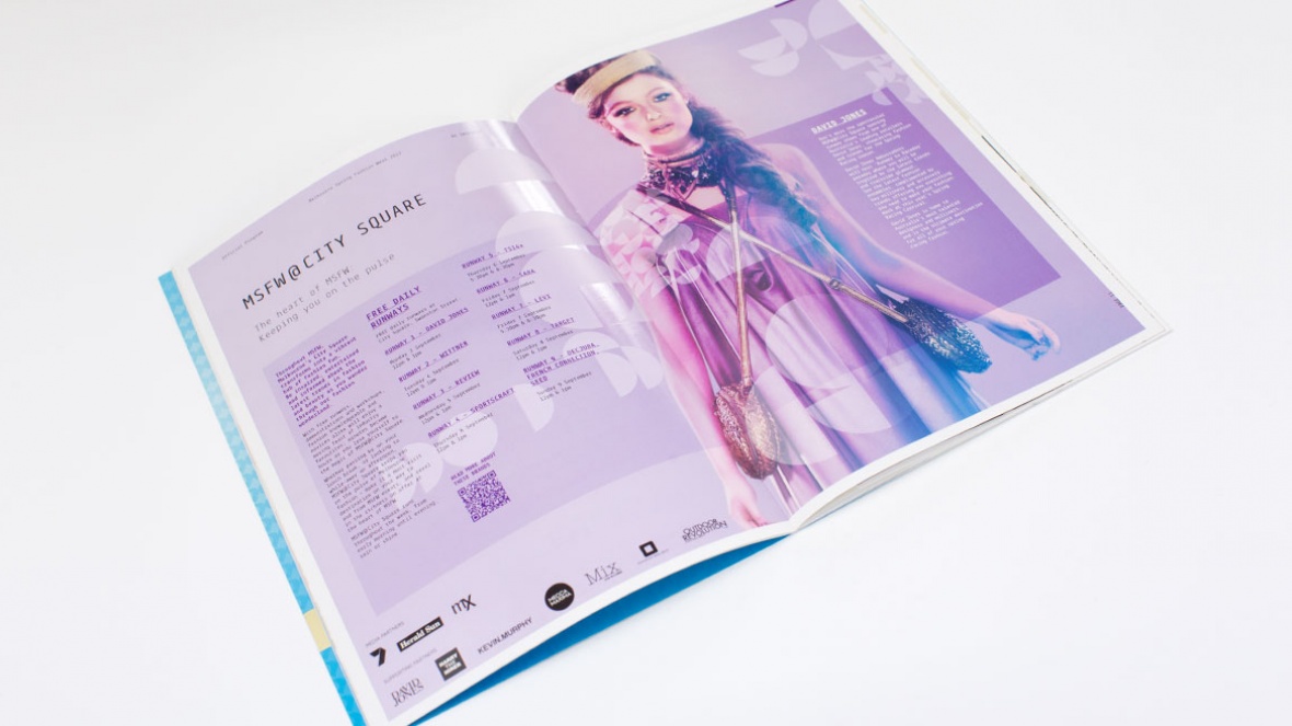 City of Melbourne : Fashion Branding Design booklet 8