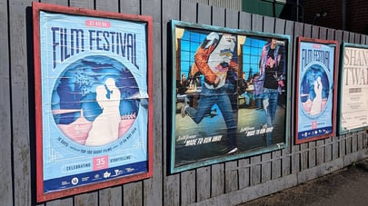 City of Port Phillip : St Kilda Film Festival Event Illustration