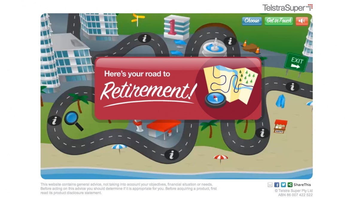 Telstra Super : Retirement Campaign 4