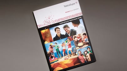 Telstra Super : Annual Report Design