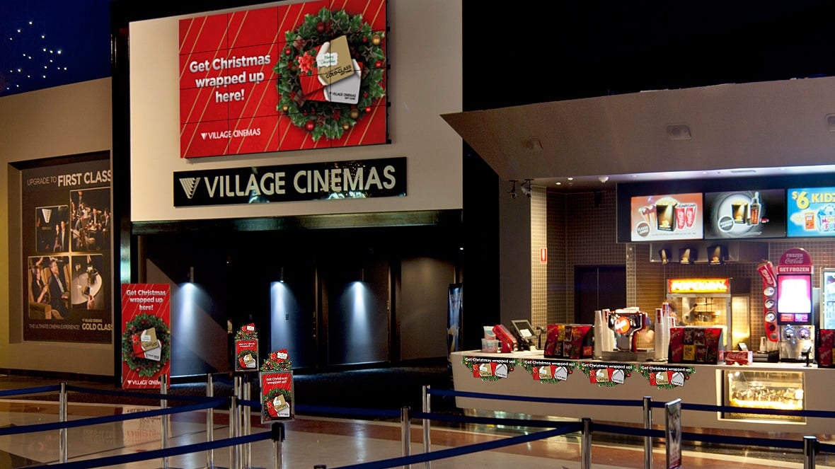 Village Cinemas : Gift Card Design 1