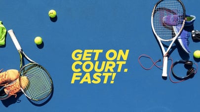 Tennis Australia : Get on Court Fast Responsive Website Design